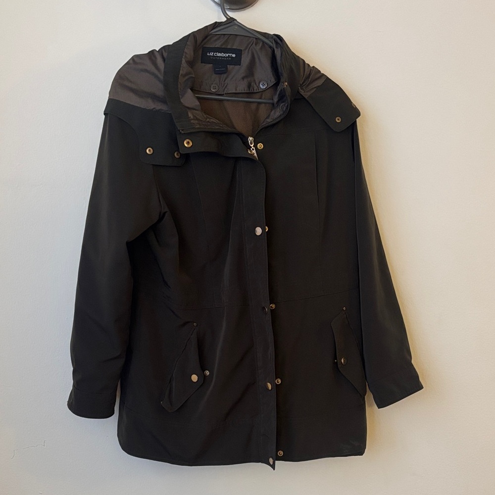 Liz Claiborne Women's Dark Brown Utility Jacket